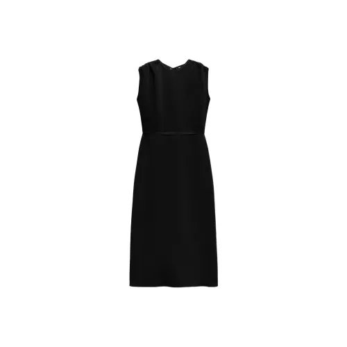 ZARA ZW Series Черное Женское Платье без Рукавов
