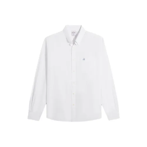 BROOKS BROTHERS Белые Мужские Рубашки