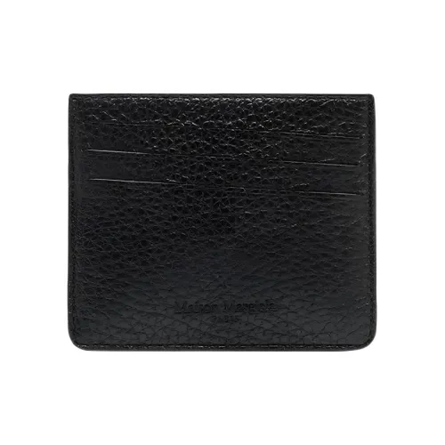 Maison Margiela Держатель для карт из телячьей кожи Мужской Черный