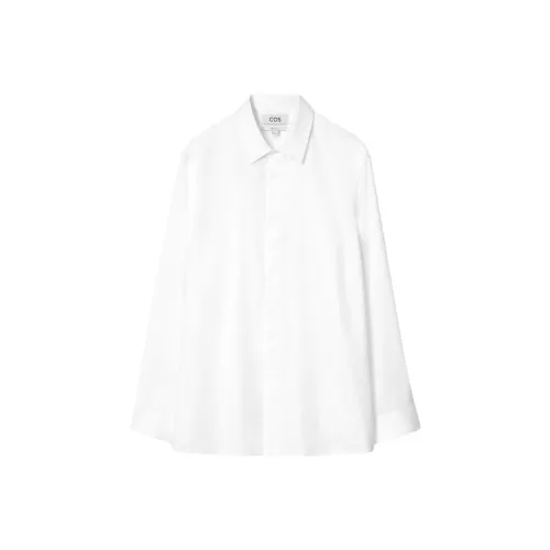 COS Белые Мужские Рубашки