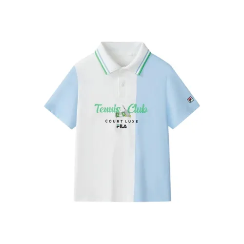 FILA Нефритовый белый WT Kids T Футболка