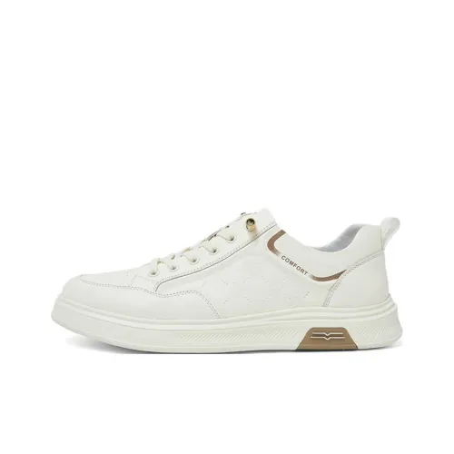 COMELY Мужские повседневные туфли Low Top Ecru Мужские
