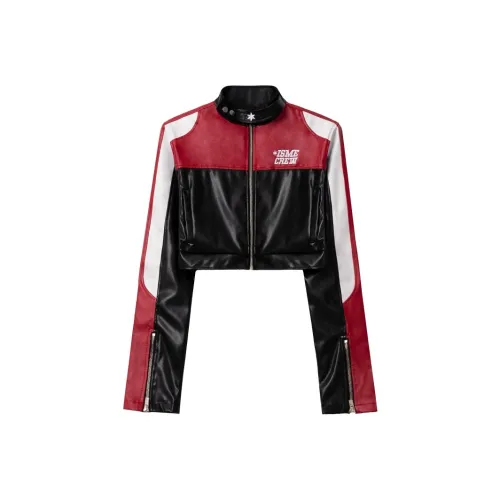 IUNOP Red Женские Куртки