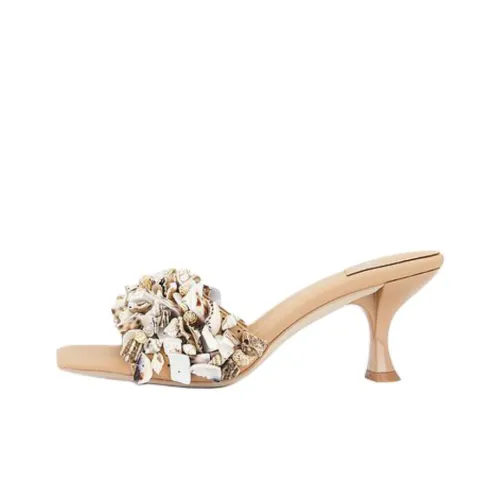 Jeffrey Campbell Аbrasion Resistant Слипоны Женские Золотые