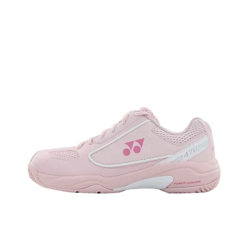 YONEX Амортизирующая стелька устойчивая к истиранию дышащая низкий топ обувь для бадминтона женские светло-розовый