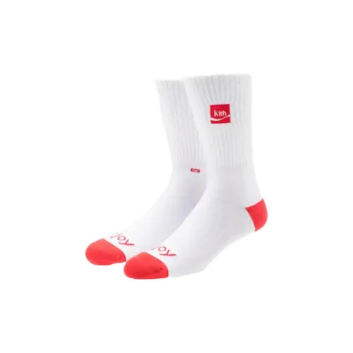 KITH Collaboration White Men's MID Shin Stockings