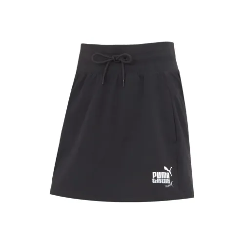 PUMA Повседневная короткая юбка женская черная