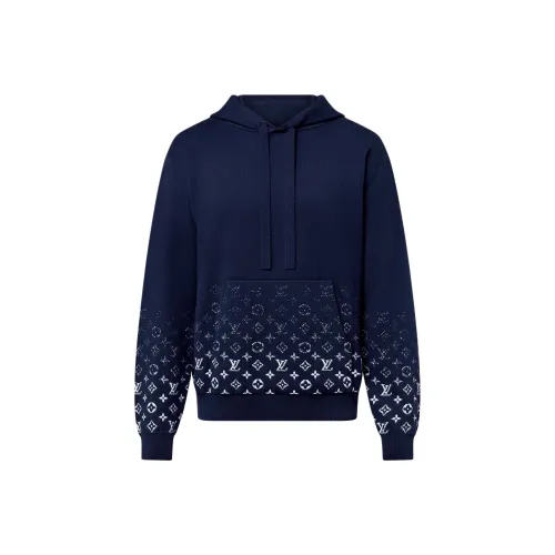 LOUIS VUITTON FW24 Свитшот Мужской Морской Синий