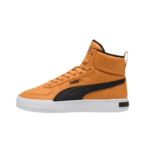 PUMA Caven High Топ Детские кроссовки для тренировок Желтый Подростки