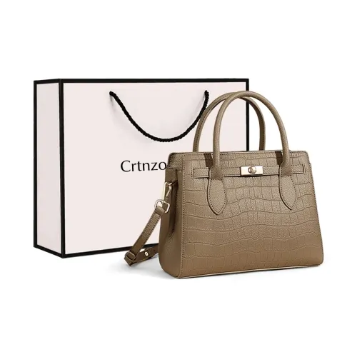 Crtnzo Kroez Сумка из коровьей кожи сумка через плечо сумка через плечо стандартная женская слоновая серый