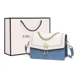 Синий Белый + Сумка для покупок