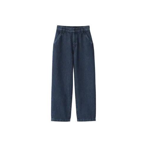 Muji Синие Женские Джинсы