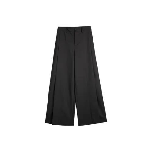 ELLE Черные Женские Повседневные Брюки