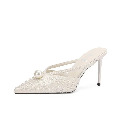 Su Yanjiao Домашние тапочки Женские Белые