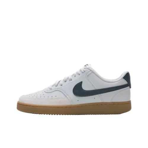 Nike Court Vision Скейтборд Кроссовки Низкие Белые Мужские