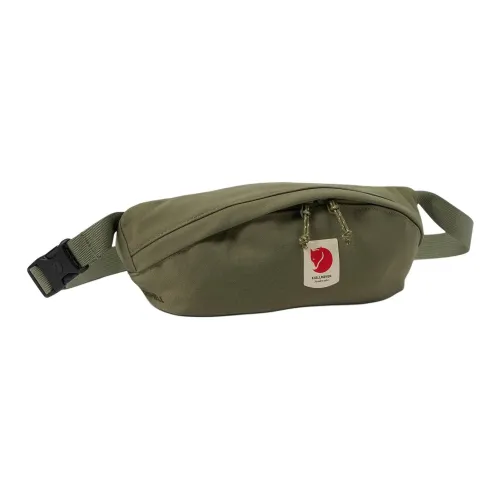 Fjallraven Переработанный нейлон бананка средний унисекс зеленый