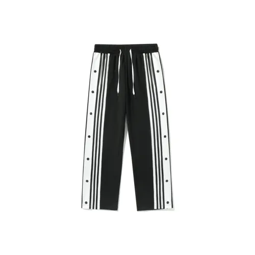 YICHEN Черные Унисекс Повседневные Брюки