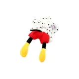 Черный, гороховый узор, резинка для волос