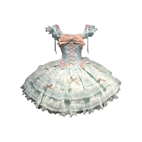 SYEEE WITH U Короткий рукав Платье Женское