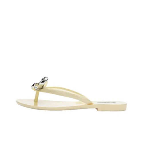 Melissa Abrasion Resistant Шлепанцы Женские Желтые