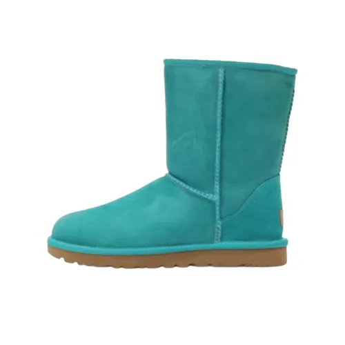 UGG CLASSIC SHORT II Термостойкие Снежные Ботинки Женские Синие