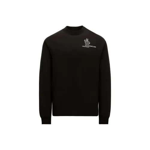 Moncler Черные Мужские T-рубашки