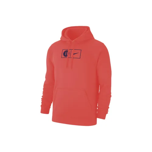 Nike Clothing Коралловый Мужской Свитшот