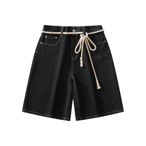 KEIRANDUN Унисекс Джинсовые Шорты