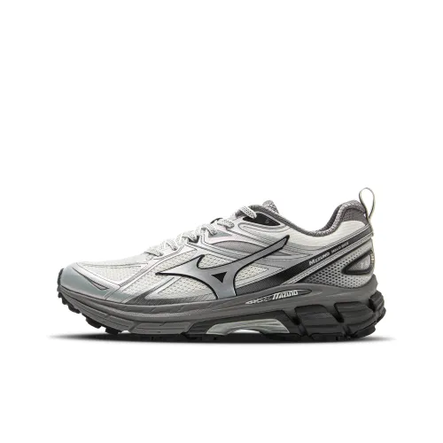 Mizuno HALO MI Амортизация Дышащий Поддерживающий Легкий Низкий Топ Беговые кроссовки Унисекс Белый известняк