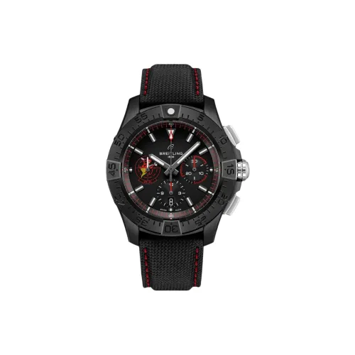 BREITLING Автоматический Механический Часы Мужские Avenger 44 мм Черные