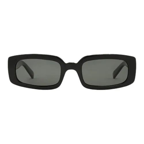 Le Specs Полиэстер Полимер Квадратные Солнцезащитные очки Женские Черные