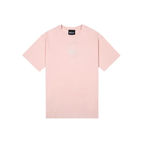 BOY LONDON Розовая унисекс футболка