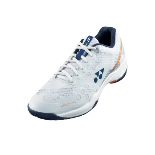 YONEX Амортизация и Устойчивость к Износу Покрытие Низкий Топ Бадминтон Обувь Унисекс Белый Синий и Оранжевый