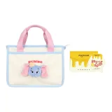 Светло-синий, стиль позиционирования Дамбо + поздравительная открытка