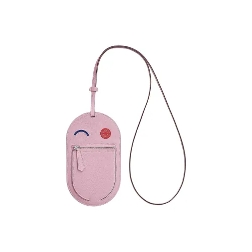 HERMES In The Loop Mysore Шевро Чехол для телефона Женский Фуксия