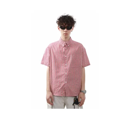 CUWU Красный Унисекс Рубашки