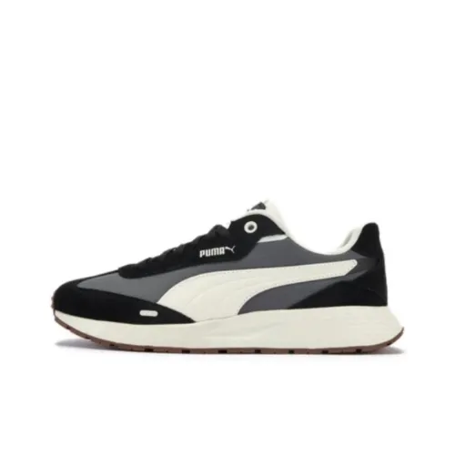 PUMA Runtamed Устойчивый к истиранию Низкий Топ Casual Унисекс Серый Белый Черный