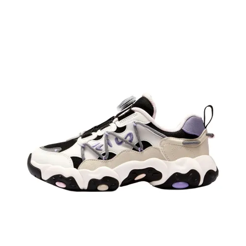 FILA KIDS Легкий амортизирующий низкий топ для бега для детей черный снежный для подростков