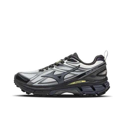 Mizuno Halo Mix Беговые кроссовки Низкие TOP STAR Экрю/Черный Унисекс