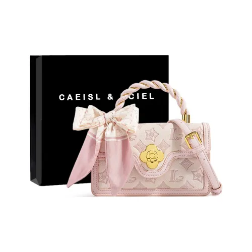 CAEISL KCIEL ПУ (полиуретан) Через плечо Одно плечо Сумка Женская Морозный Розовый