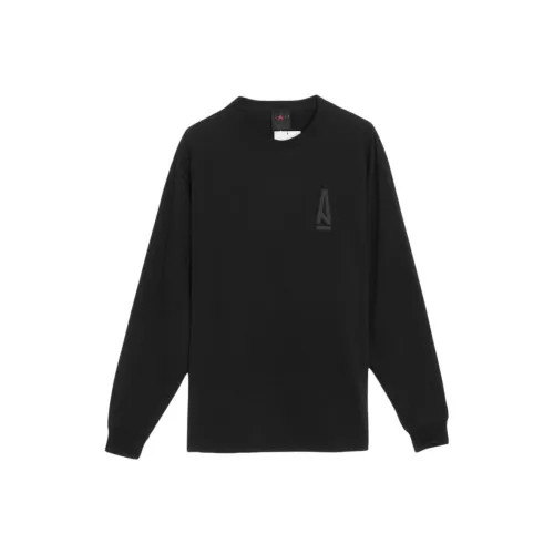 Jordan x A Ma Maniére SS23 T-Shirt Азиатская версия Унисекс Черный