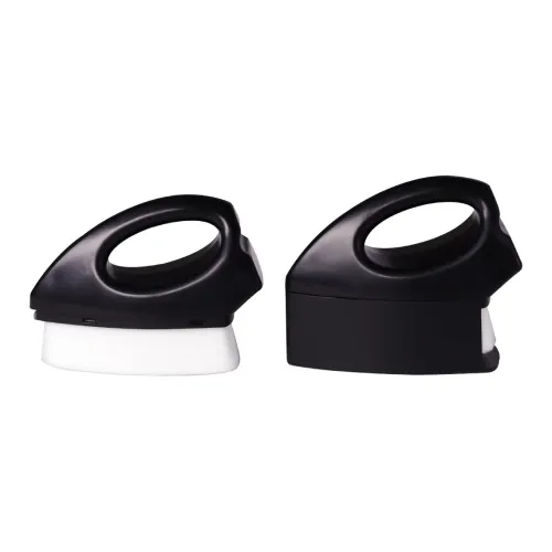 ZHENZI Nail Art Пудра Щетка с крышкой Треугольная щетка Предпокрытие Edge Пудра Щетка Мягкий кисть для ногтей