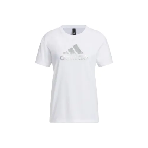 Adidas Белые Женские Футболки