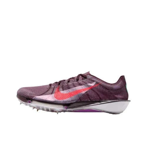 FAITH Kipyegon x Nike Victory 2 Slip-resistant Abrasion-resistant Low Top Casual Running Shoes Unisex Red Purple