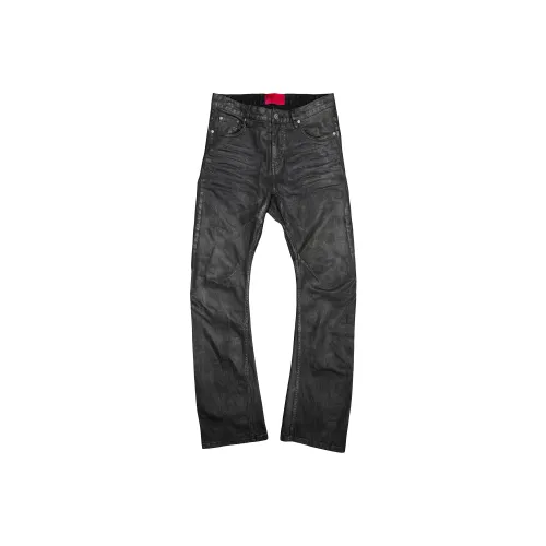 EODUP Черные Мужские Джинсы