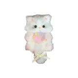 Белый, на грудь, котенок