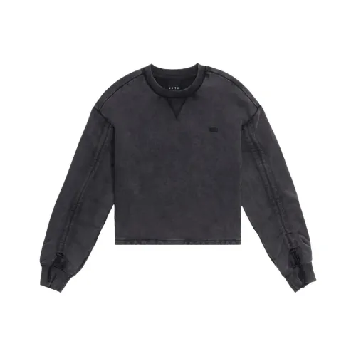 KITH Толстовка Женская Углеродно-черная
