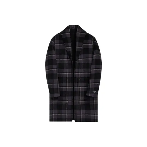 KITH Пальто Мужское Battleship Фиолетовый