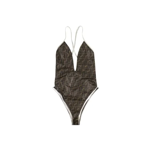 FENDI One-piece Swimsuit Women's Brown