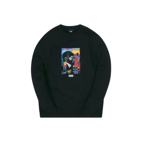 KITH Collaboration Мужские черные свитшоты